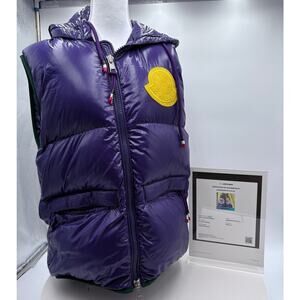 Moncler Genius Hooded Down Puffer Vest | Authenticated, size medium